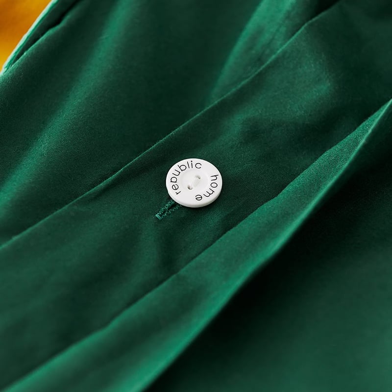 Neo Velvet Emerald Quilted Quilt Cover Separates