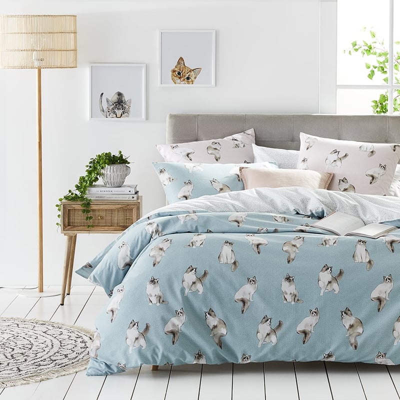 Ragdoll White Quilt Cover Set + Separates
