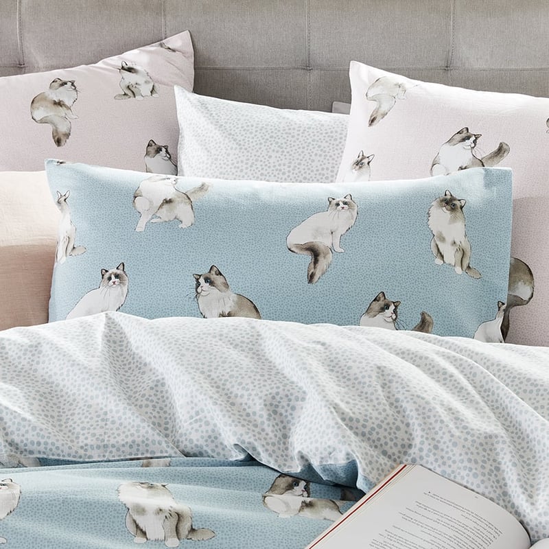 Ragdoll White Quilt Cover Set + Separates