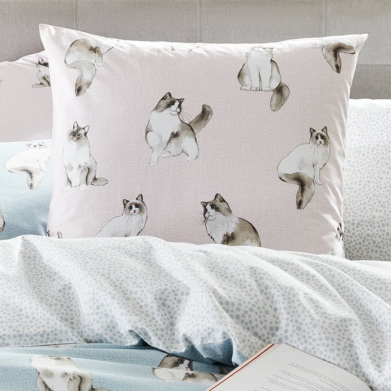 Ragdoll White Quilt Cover Set + Separates