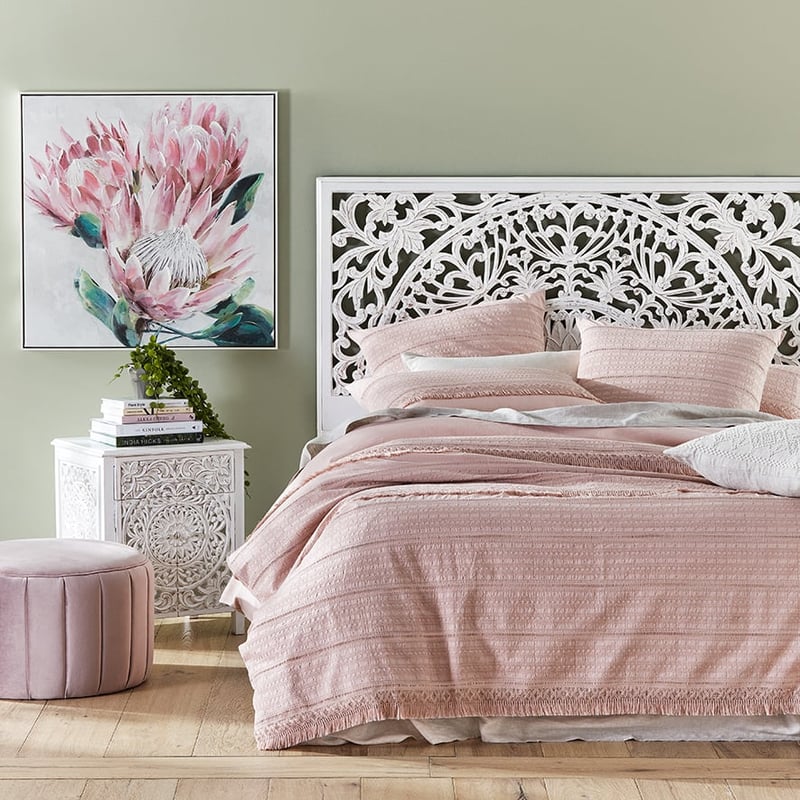 Cora Nude Pink Quilt Cover Separates