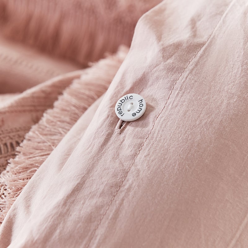 Cora Nude Pink Quilt Cover Separates