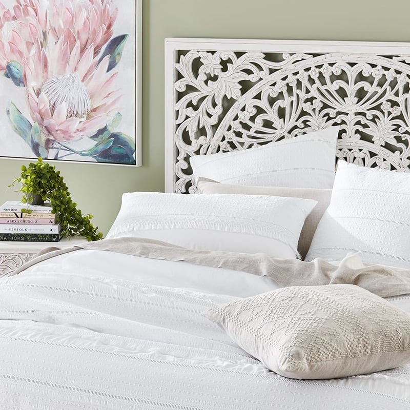 Cora White Quilt Cover Separates