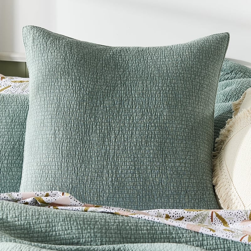 Carter Pale Sage Quilted Quilt Cover Separates