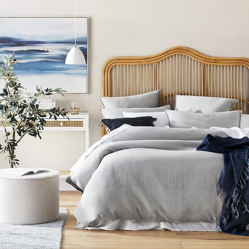 Cameo Grey Quilted Quilt Cover Separates