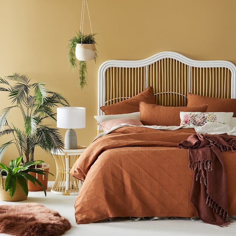 Prism Clay Quilted Quilt Cover Separates