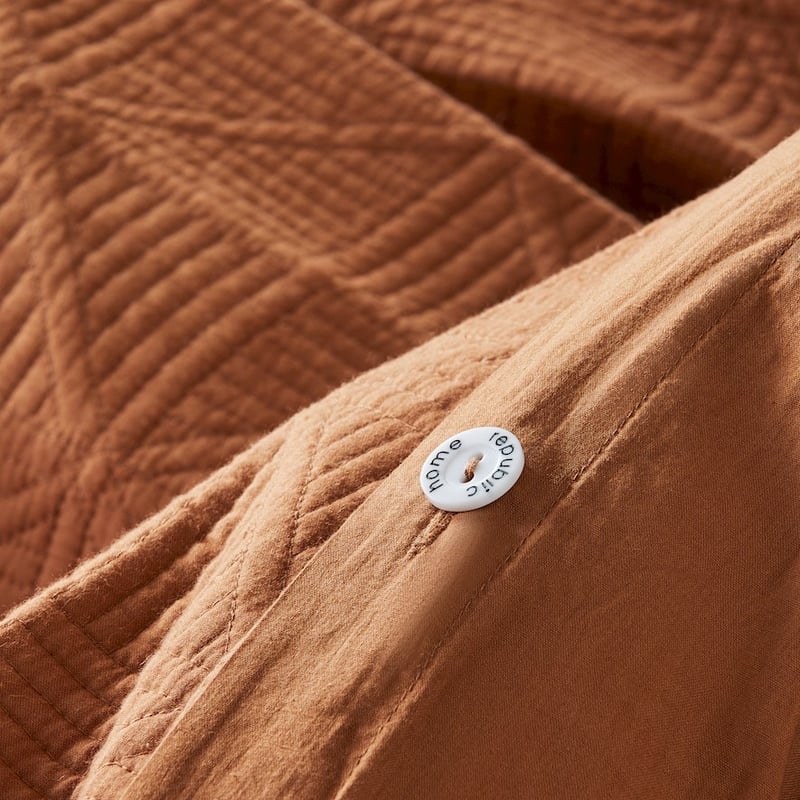 Prism Clay Quilted Quilt Cover Separates