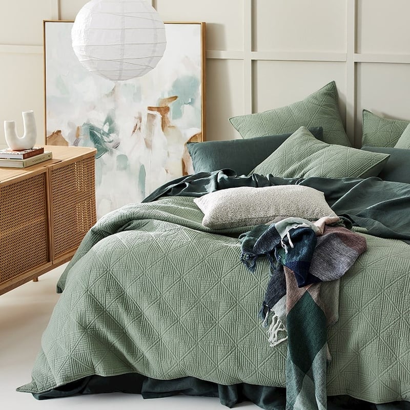 Prism Lily Pad Quilted Quilt Cover Separates