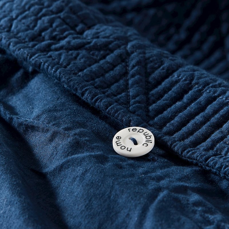 Prism Midnight Quilted Quilt Cover Separates