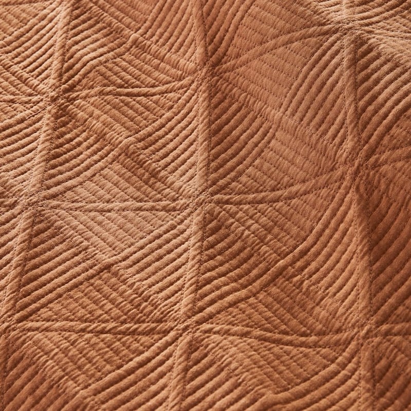 Prism Clay Quilted Coverlet Separates