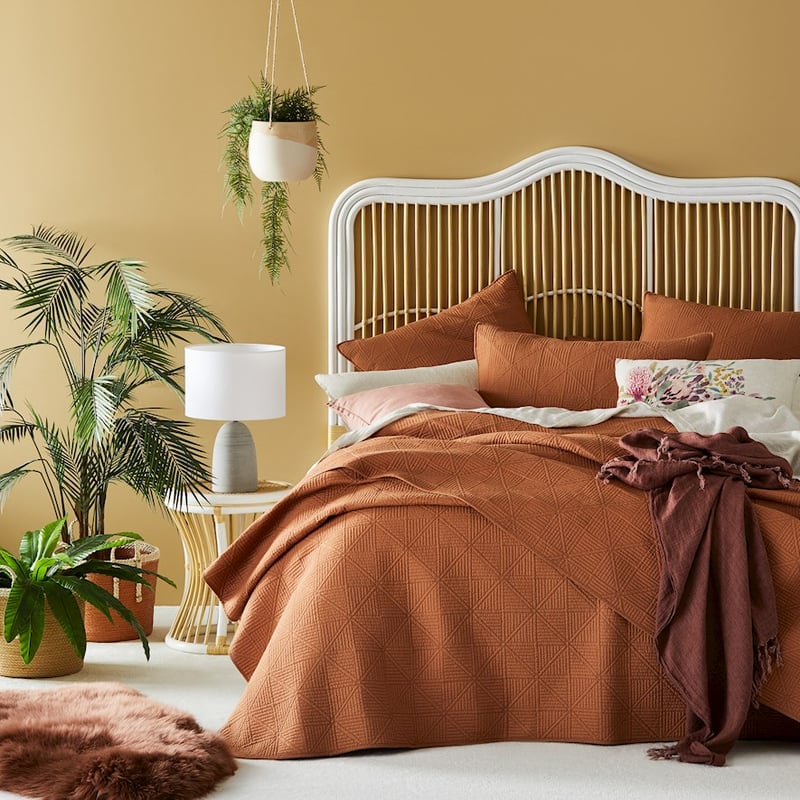 Prism Clay Quilted Coverlet Separates