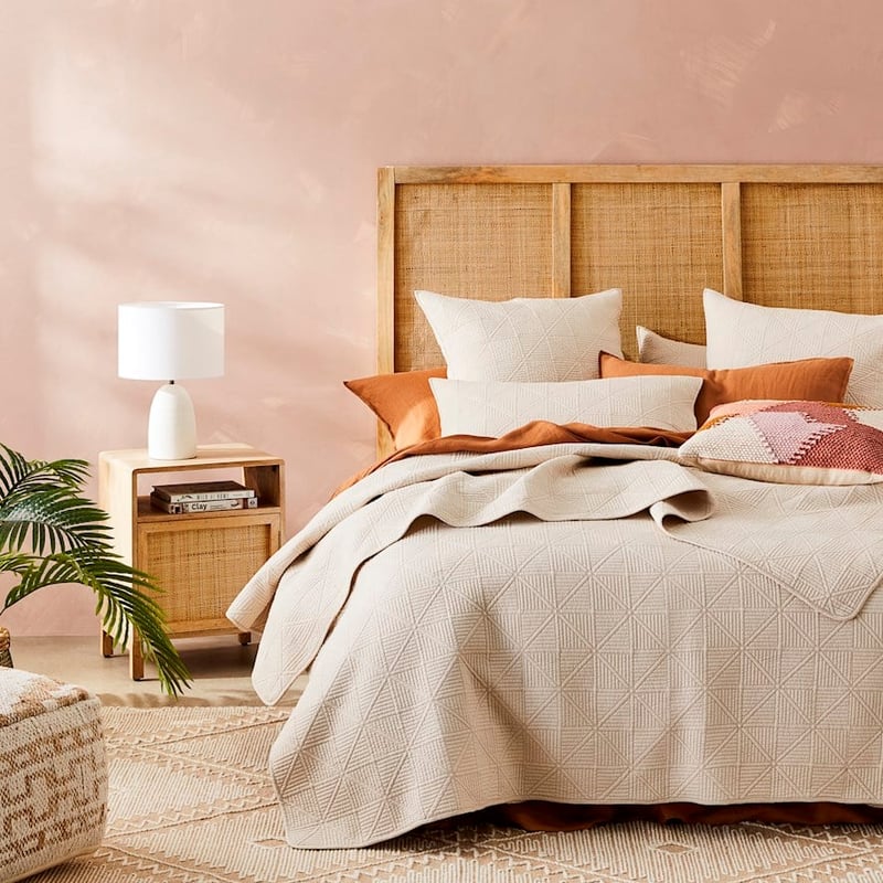 Prism Sand Quilted Coverlet Separates