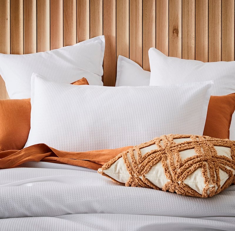 Berlin Waffle White Pillowcases