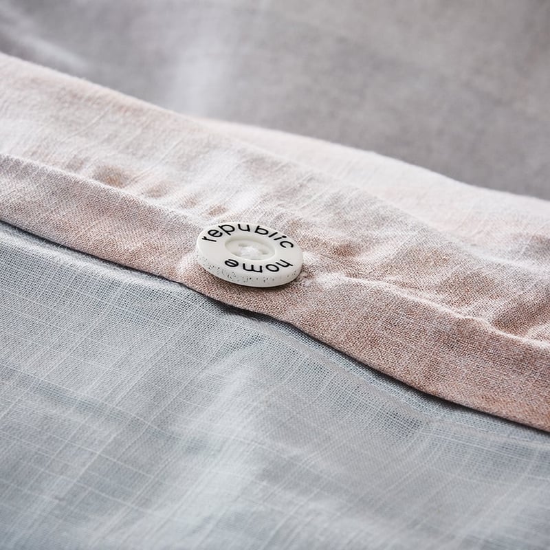 Sahara Marble Blush Quilt Cover Set + Separates