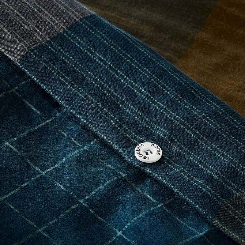 Oban Check Kaleidoscope Quilt Cover Set Separates