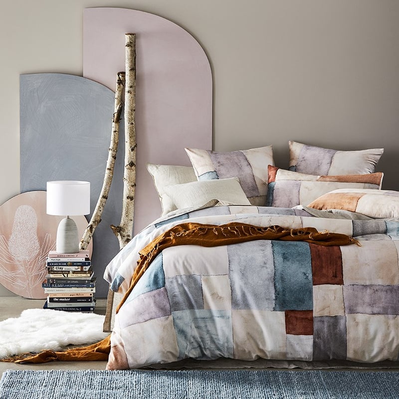 Shiloh Natural Quilt Cover Set + Separates