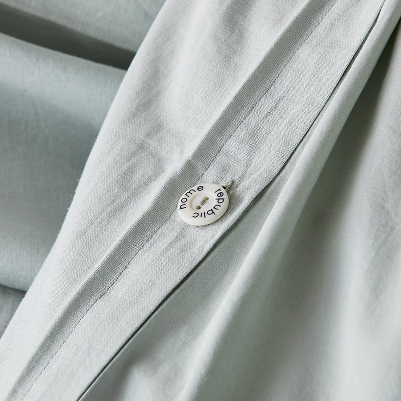 Broderie Vintage Green Quilt Cover Set + Separates