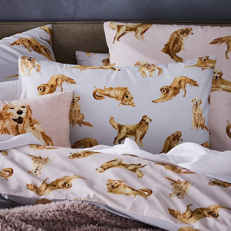Sunny Queen Grey Quilt Cover Set + Separates