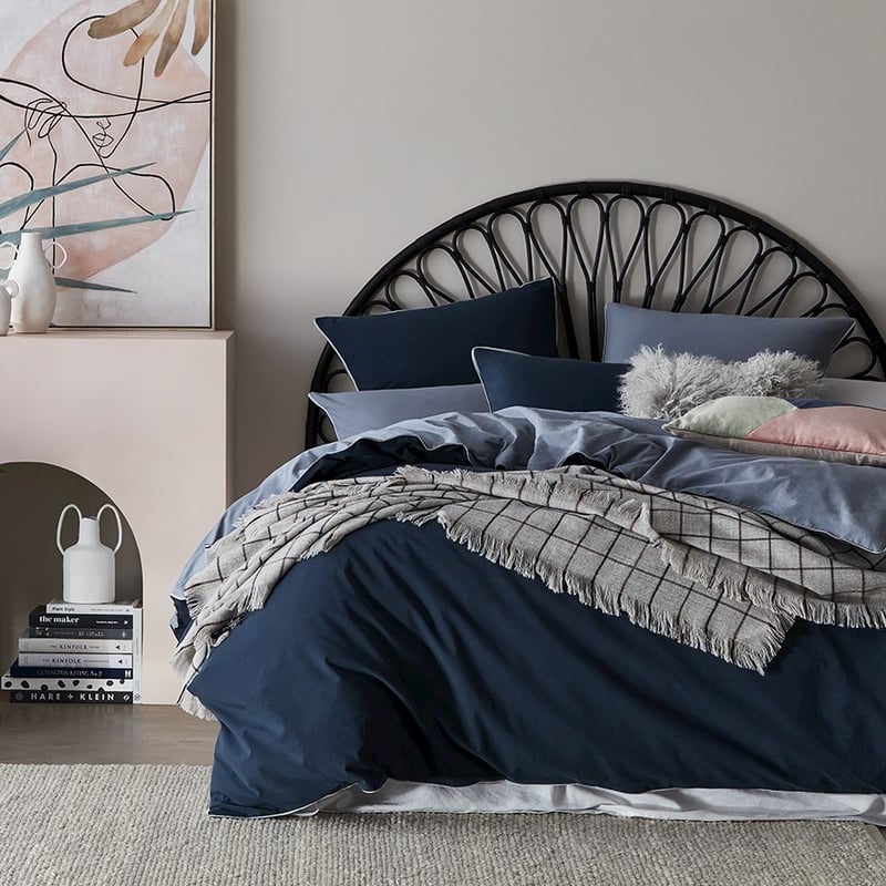 Two Toned Stonewashed Old Navy Quilt Cover Set + Separates