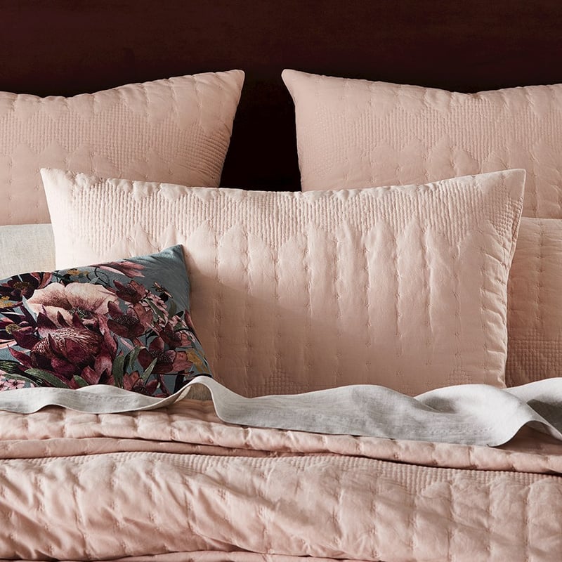 Tamara Rose Dust Quilted Quilt Cover Separates
