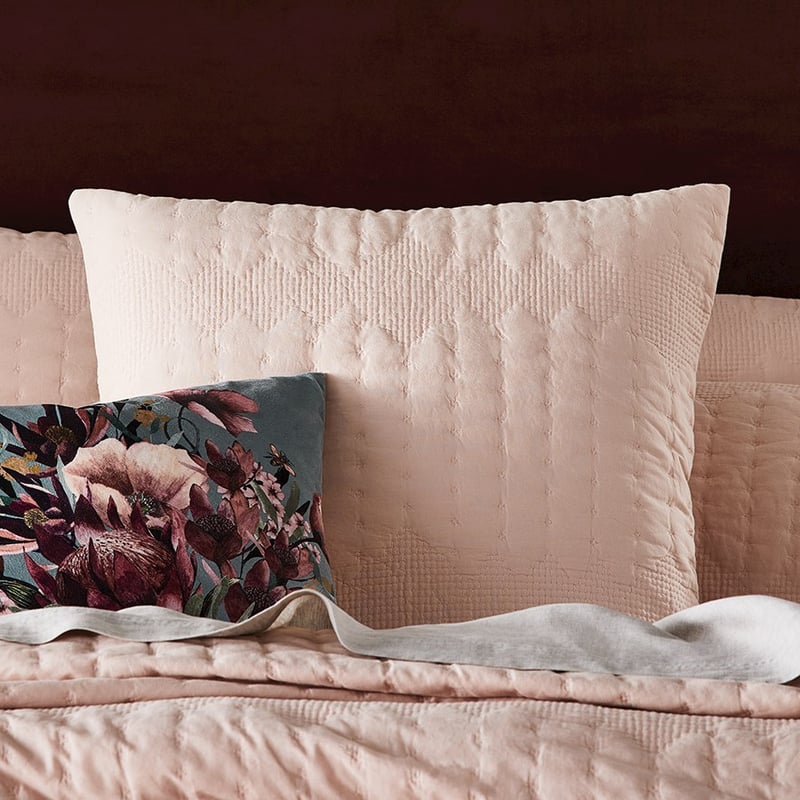 Tamara Rose Dust Quilted Quilt Cover Separates