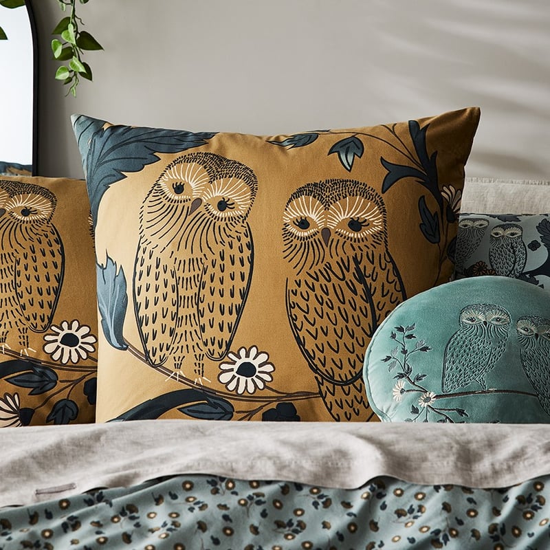 Lola Bamboo Cotton Twilight Quilt Cover Set + Separates