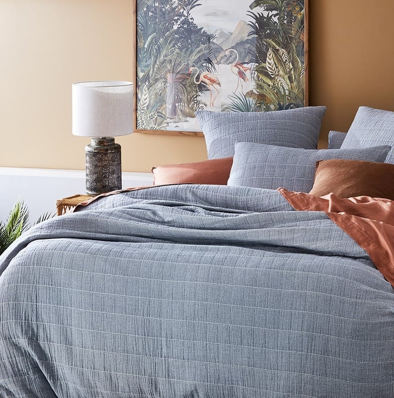 Parker Chambray Quilt Cover Set + Separates