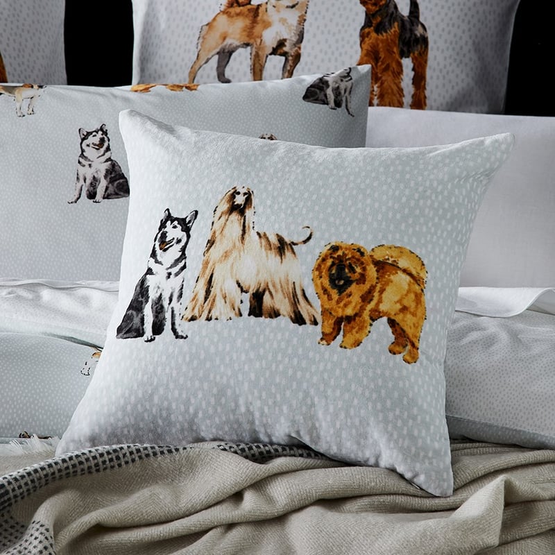 Dog Days Mist Quilt Cover Set + Separates