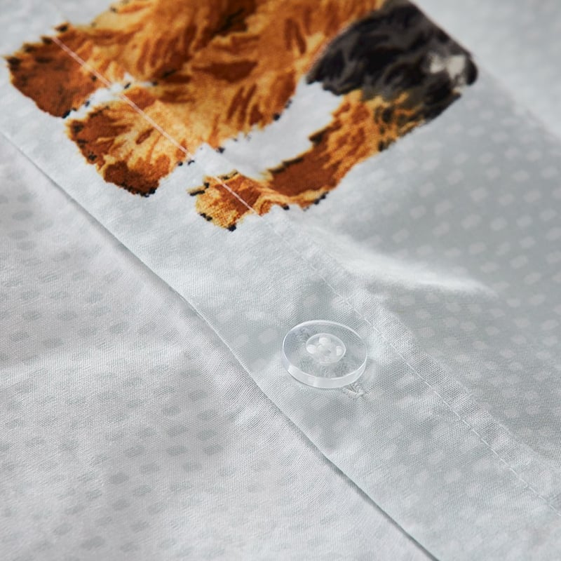 Dog Days Mist Quilt Cover Set + Separates