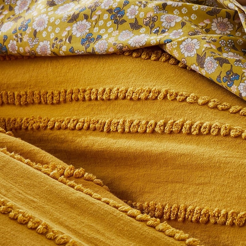 Millie Mustard Quilt Cover Separates