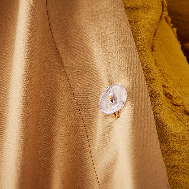 Millie Mustard Quilt Cover Separates