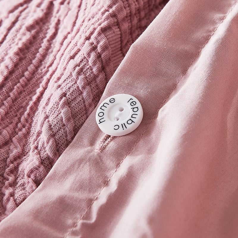 Alice Matelasse Blush Quilt Cover Separates