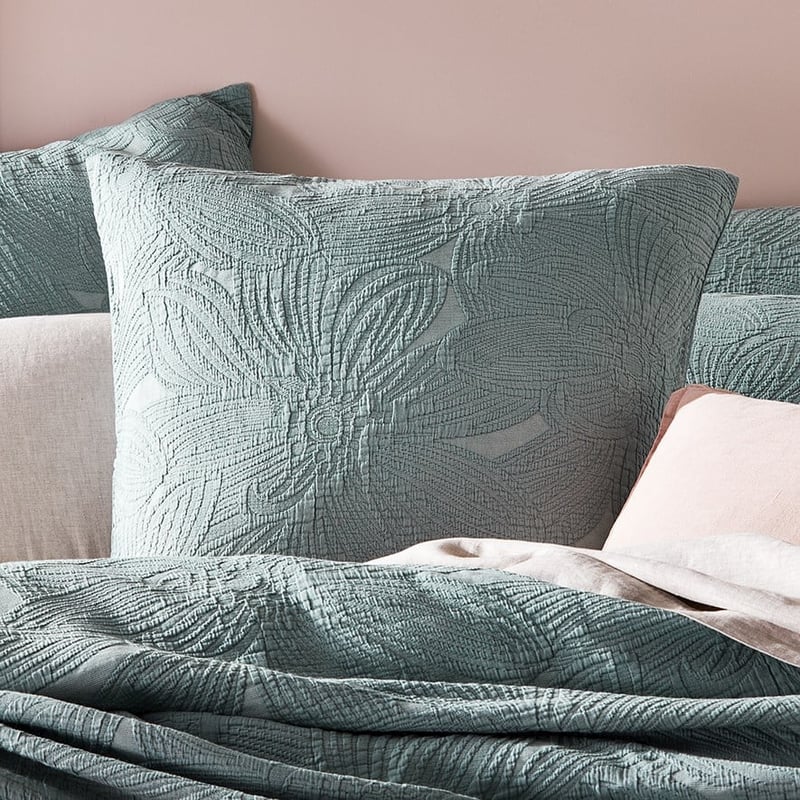 Alice Matelasse Sage Quilt Cover Separates