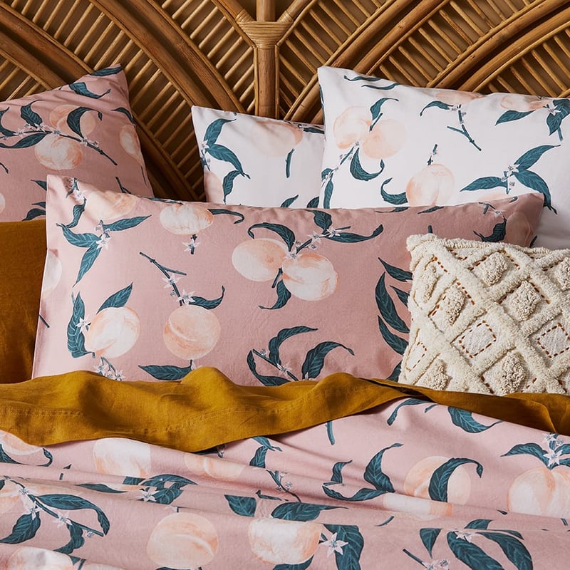 Stonewashed Peaches Quilt Cover Set + Separates