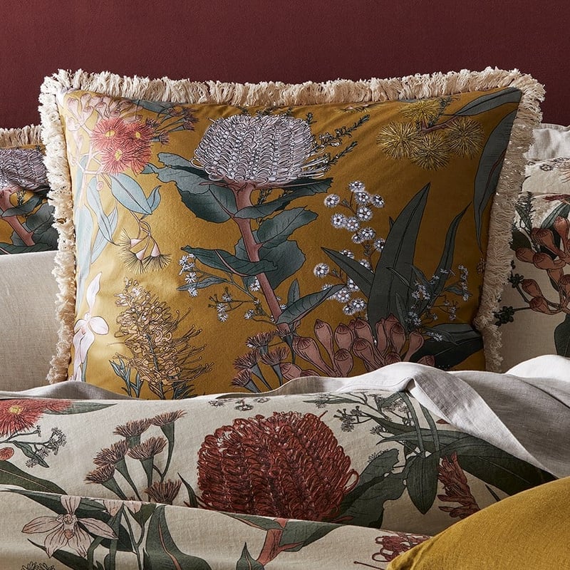 Grevillea Natural Quilt Cover Set + Separates