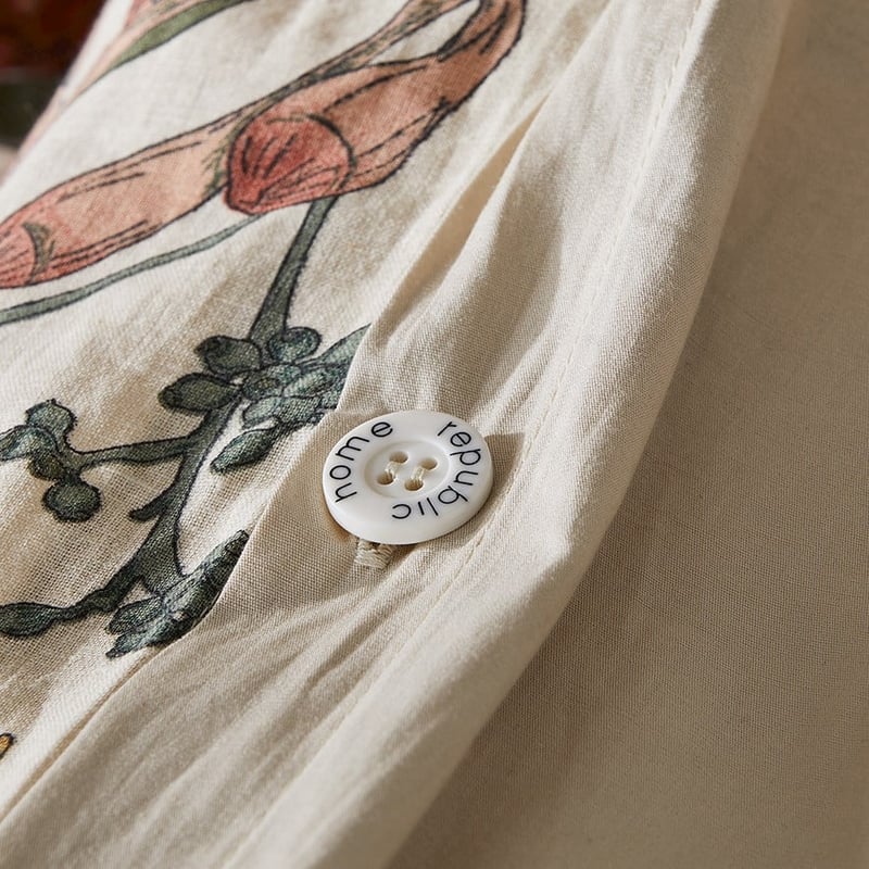 Grevillea Natural Quilt Cover Set + Separates