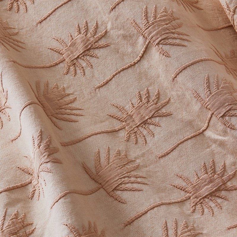 Palmetto Matelasse Apricot Quilt Cover Separates