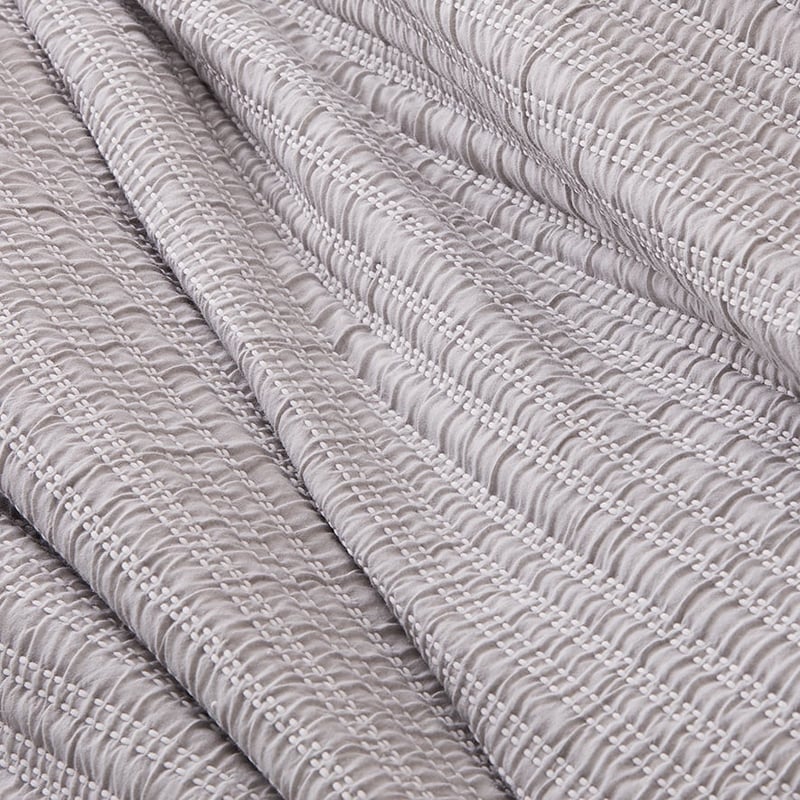 Hayman Soft Grey Quilted Quilt Cover Separates