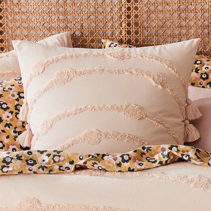 Sunrise Tufted Apricot Quilt Cover Separates