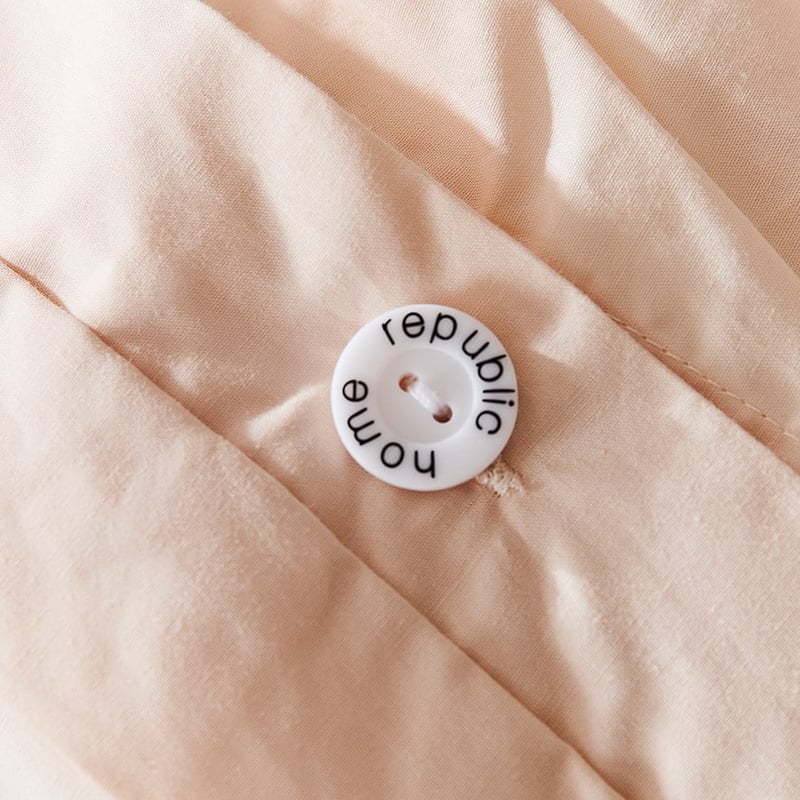 Sunrise Tufted Apricot Quilt Cover Separates