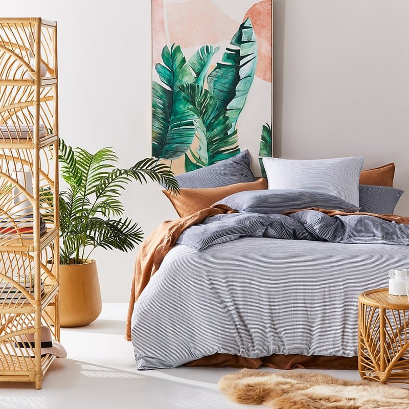 Cove Navy Quilt Cover Set + Separates