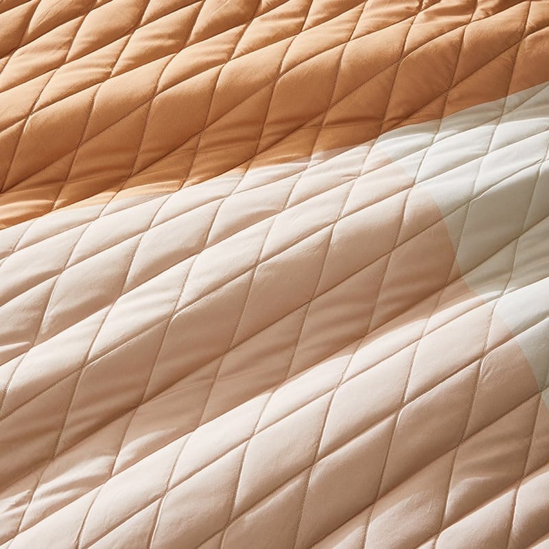 Quinn Multi Quilted Quilt Cover + Pillowcases