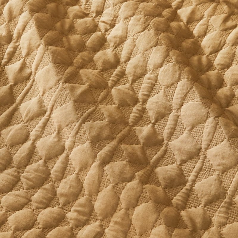 Pebble Cashew Quilted Quilt Cover Separates