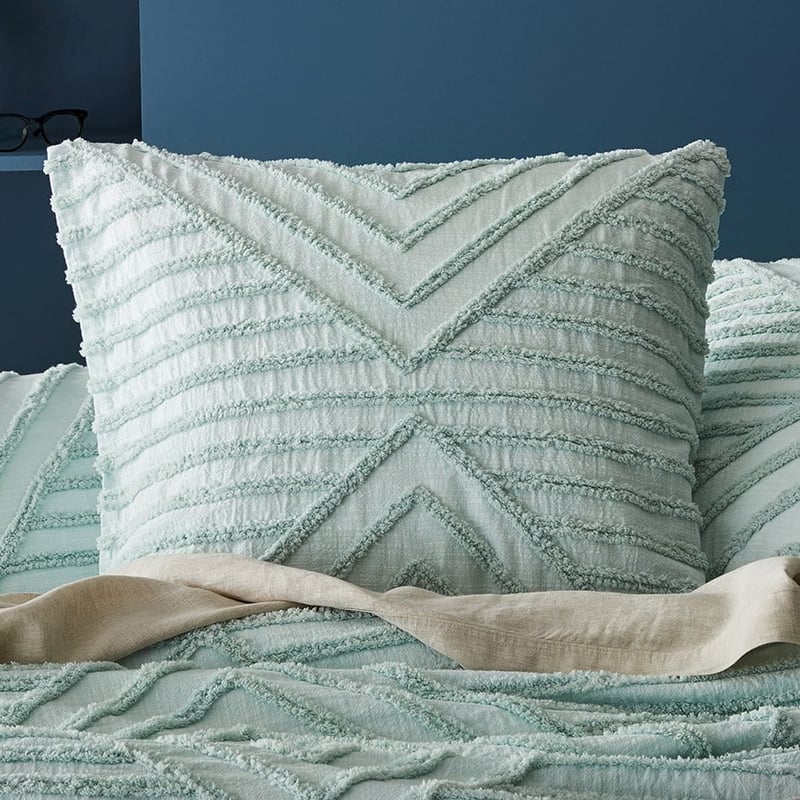 Harlow Tufted Mint Quilt Cover Separates