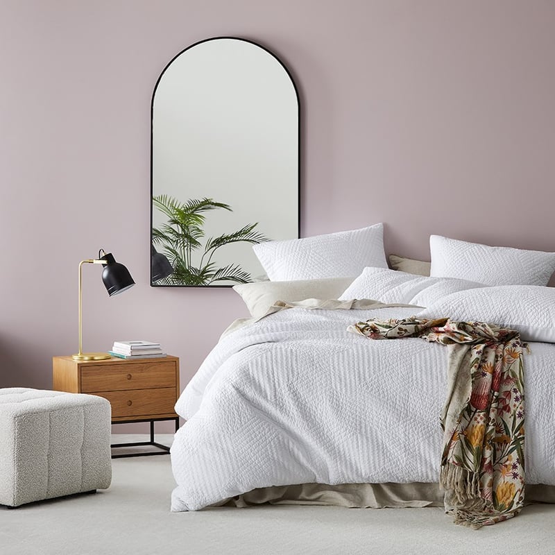 Kaito White Quilted Quilt Cover Separates