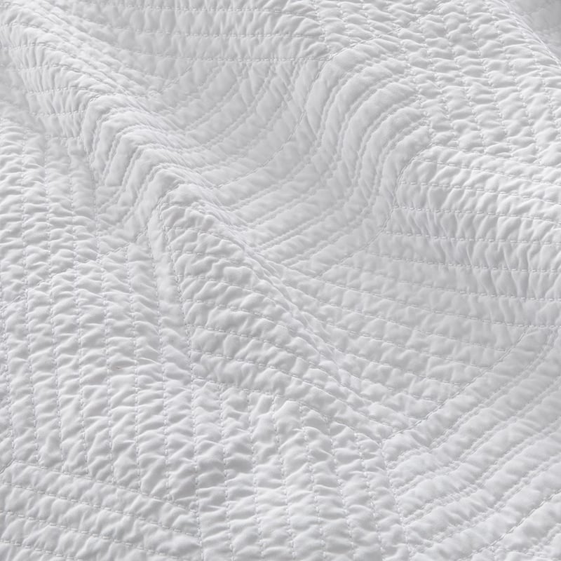 Kaito White Quilted Quilt Cover Separates