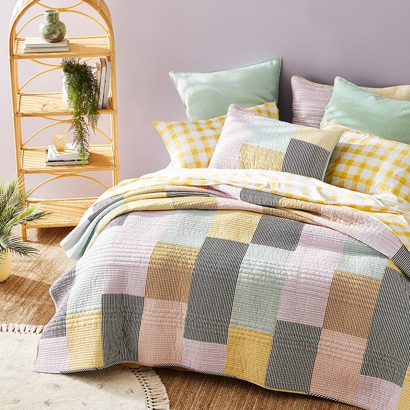 Jaimee Multi Quilted Coverlet Separates