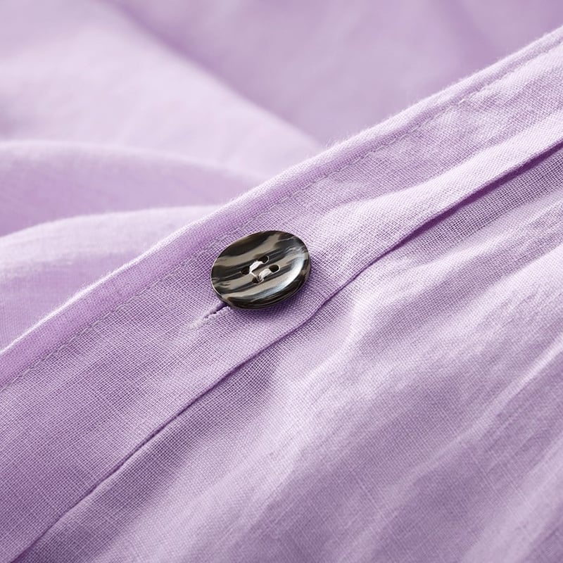 Vintage Washed Linen Pastel Quilt Cover Separates