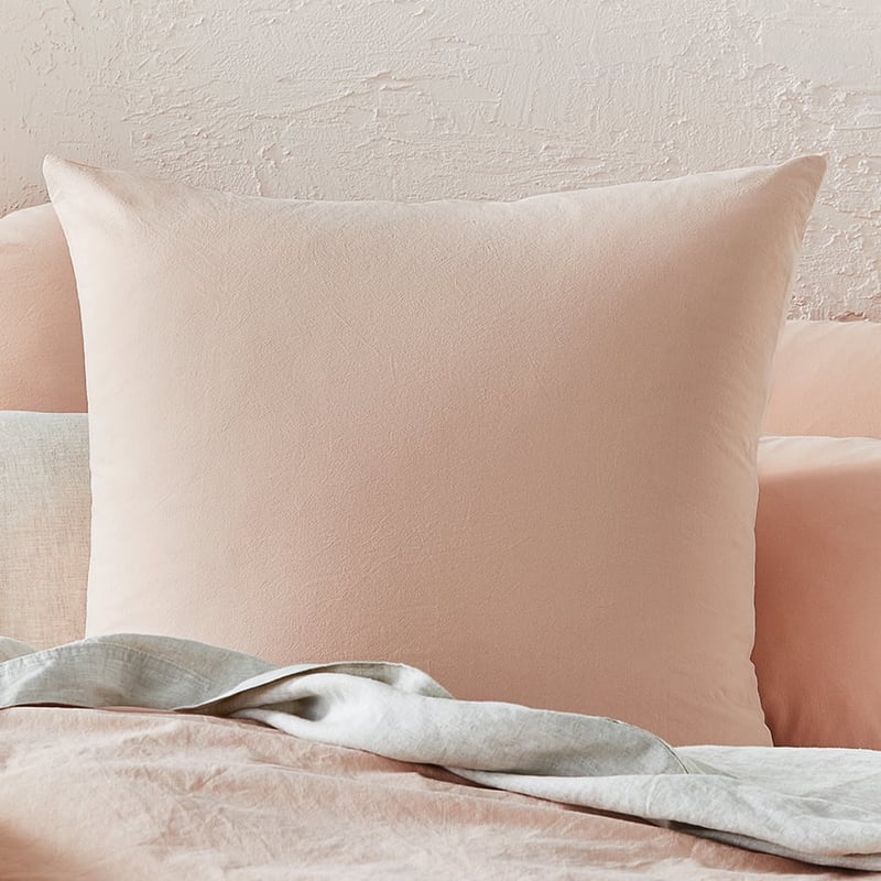 Stonewashed Cotton Apricot Quilt Cover Separates