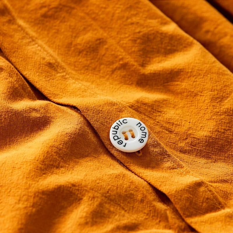 Stonewashed Cotton Chai Quilt Cover Separates